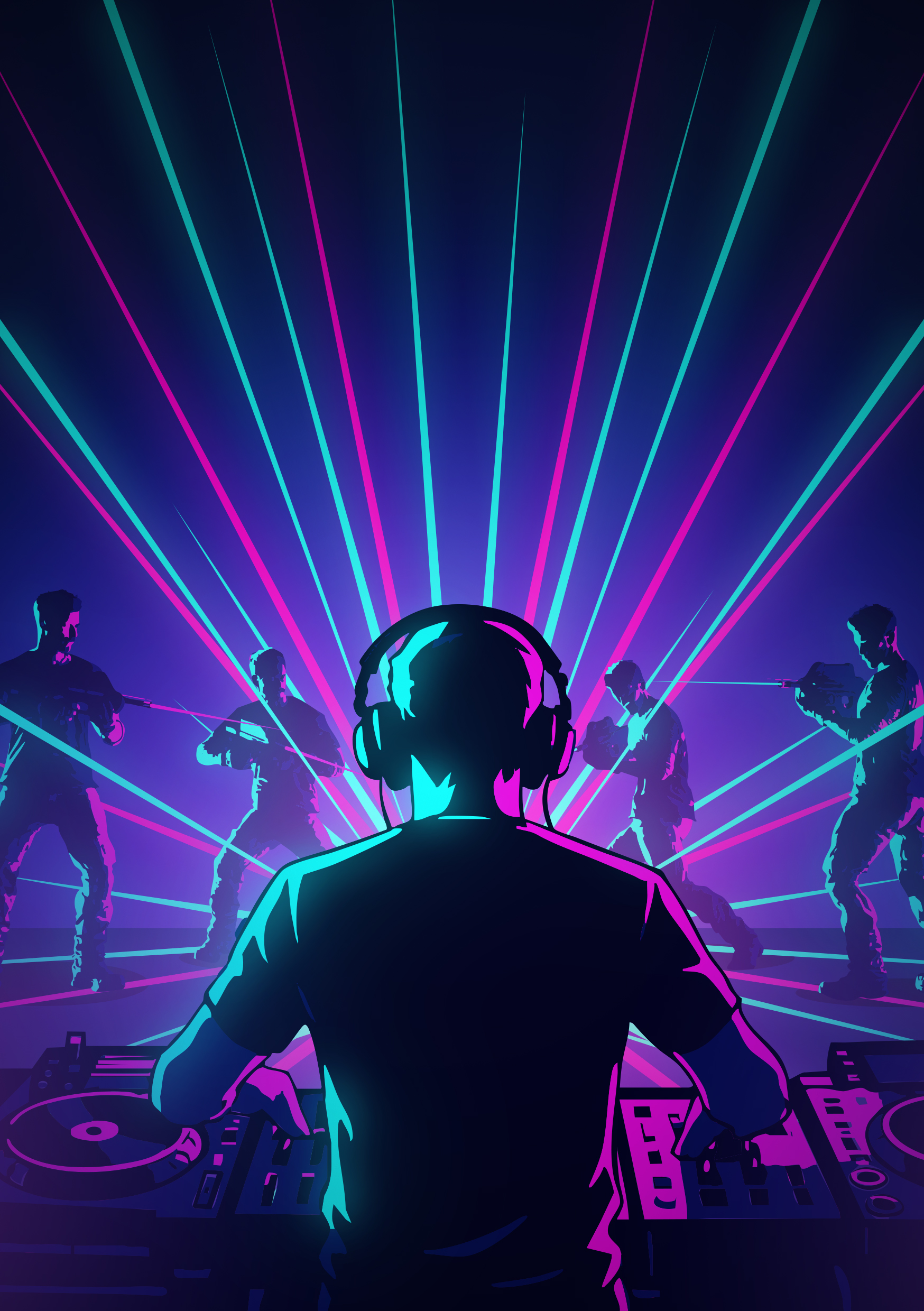 Electro Laser, soirée électro et laser game
